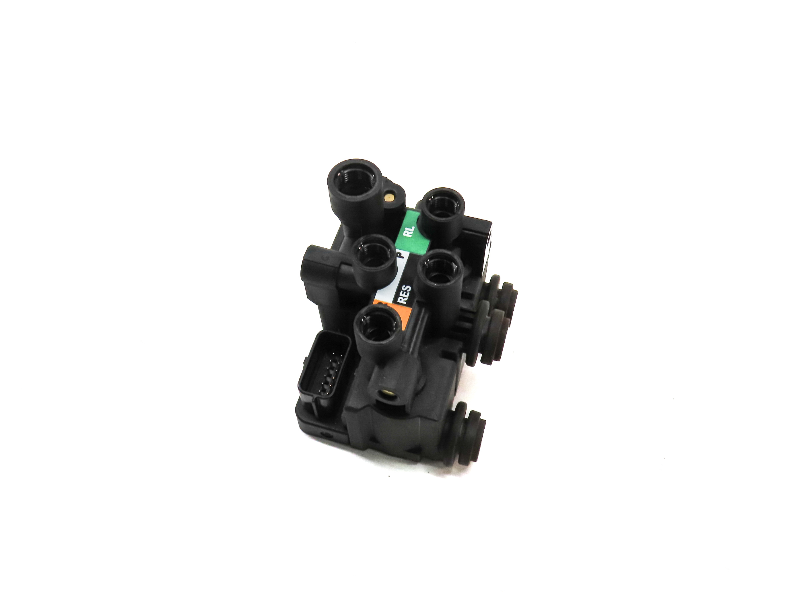 15 LAND RANGE ROVER SPORT (L494) REAR AIR SUSPENSION TRANSFER RELIEF VALVE BLOCK — exact item pictured